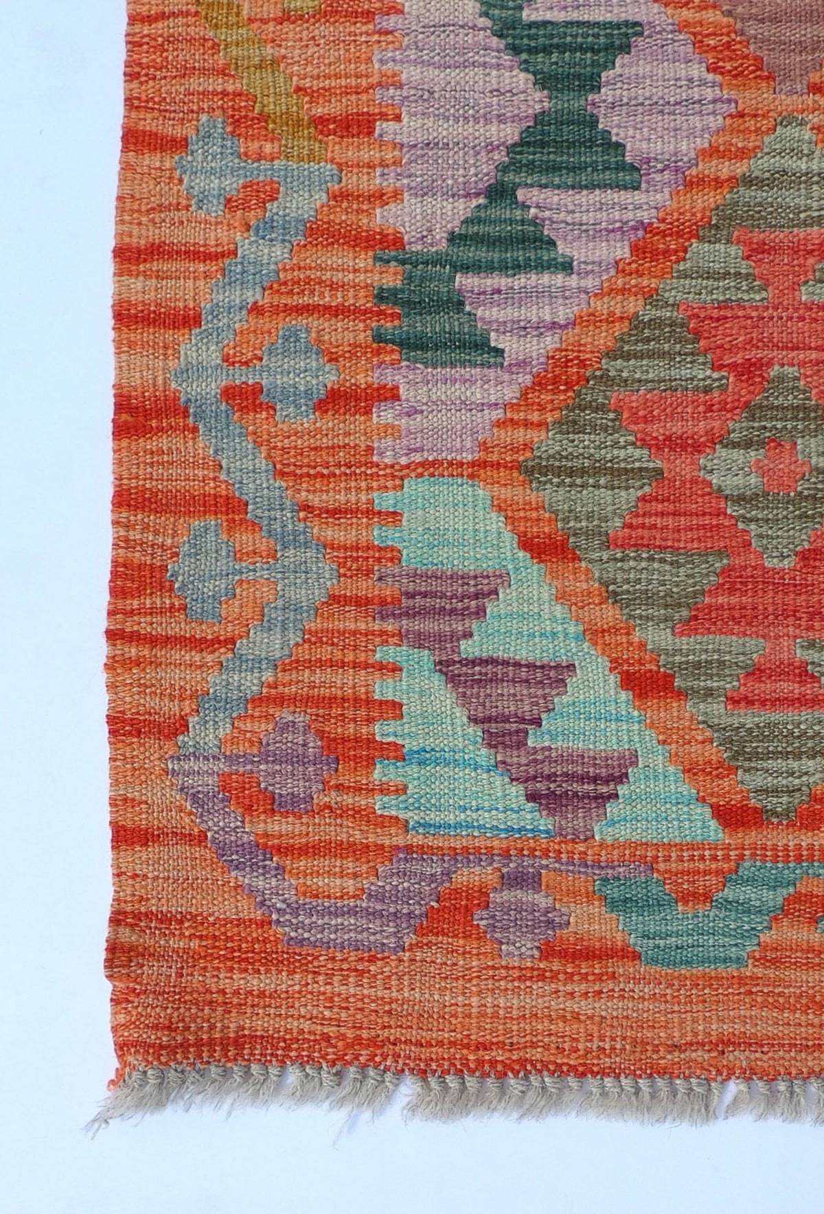 Alfombra Lana, Kelim Kashkuli 3.00 x 2.50 mts. 0043