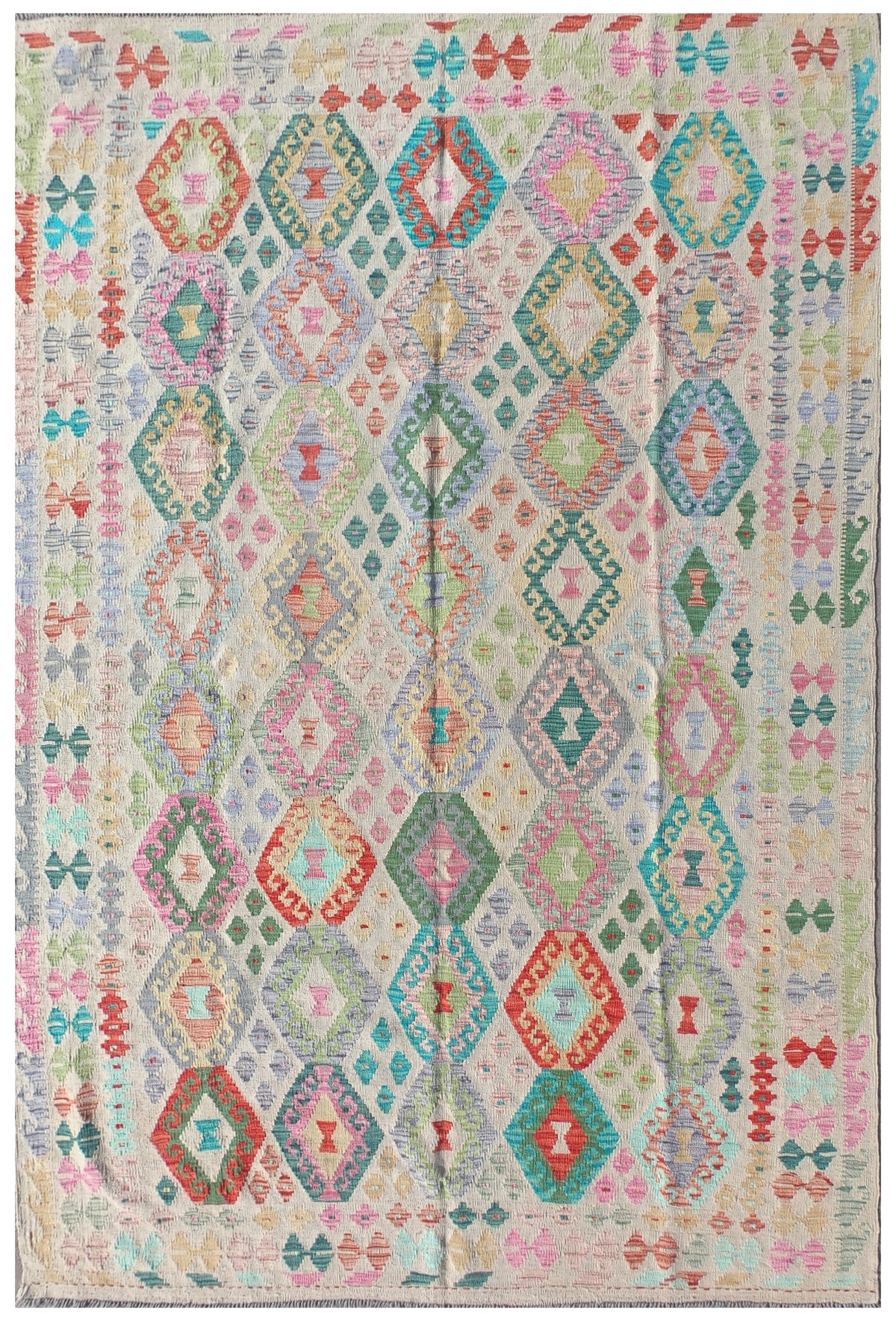 Alfombra Lana, Kelim Kashkuli 3.00 x 2.00 mts. 0047