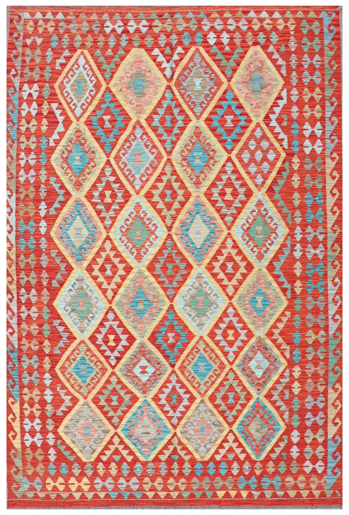 Alfombra Lana, Kelim Kashkuli 3.00 x 2.00 mts. 0048