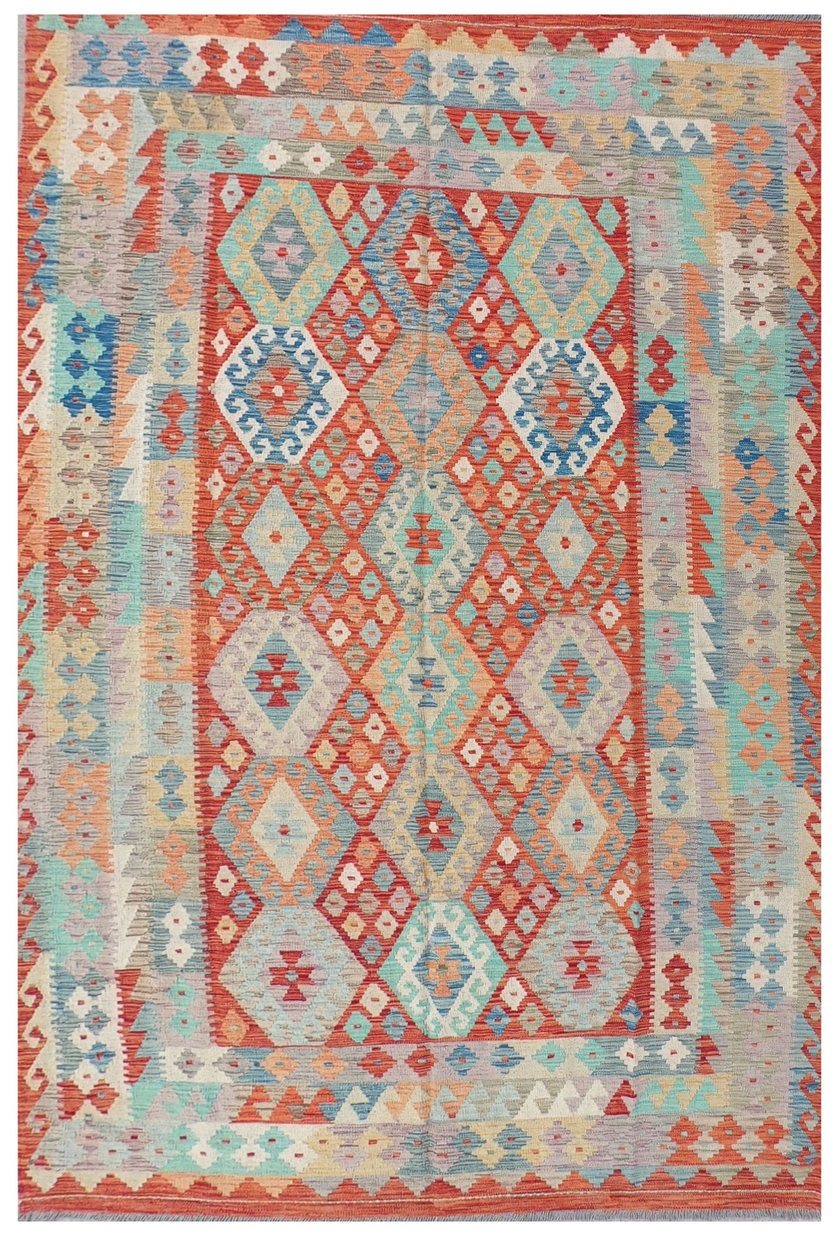 Alfombra Lana, Kelim Kashkuli 3.10 x 2.00 mts. 0051