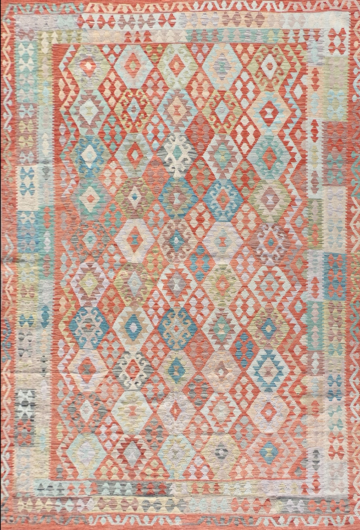 Alfombra lana, Kelim Kashkuli 3.30 x 2.50 mts. 002