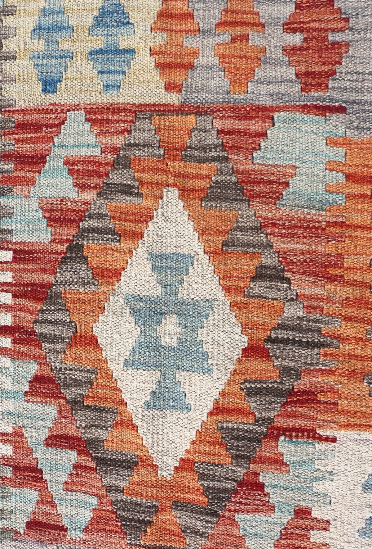 Alfombra Lana, Kelim Kashkuli 3.50 x 2.50 mts. 0005