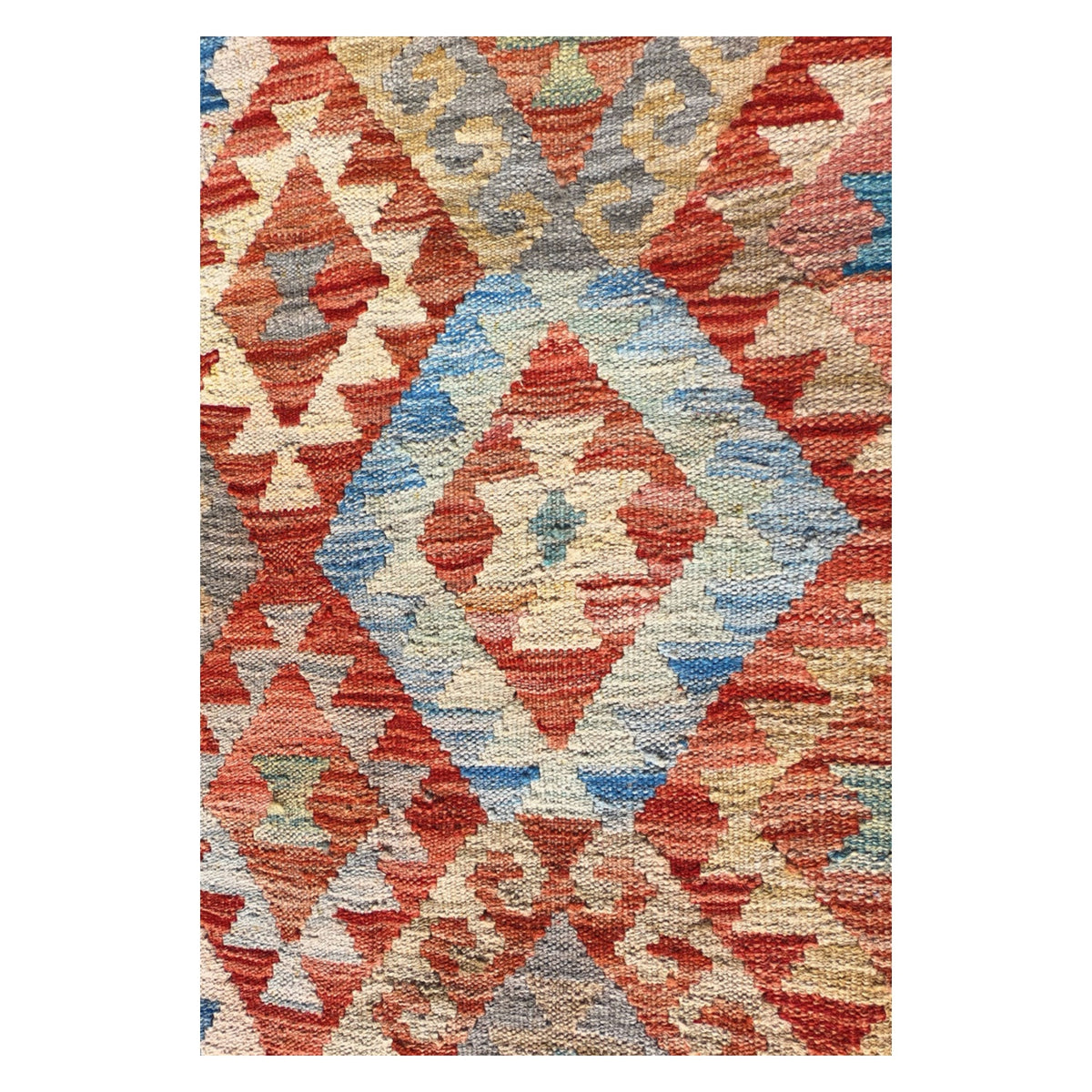 Alfombra lana, Kelim Kashkuli 3.40 x 2.50 mts. 020