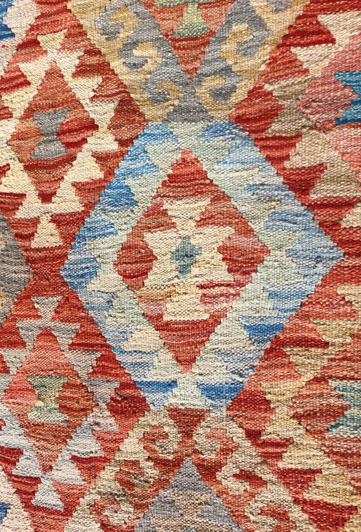 Alfombra lana, Kelim Kashkuli 3.40 x 2.50 mts. 020