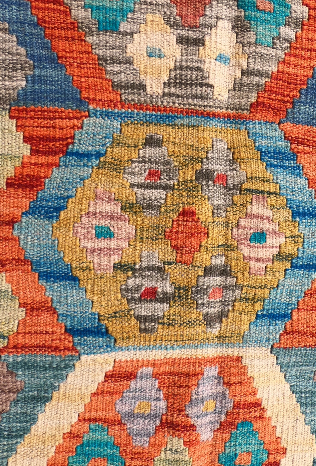 Alfombra Lana, Kelim Kashkuli 3.50 x 2.50 mts. 0022