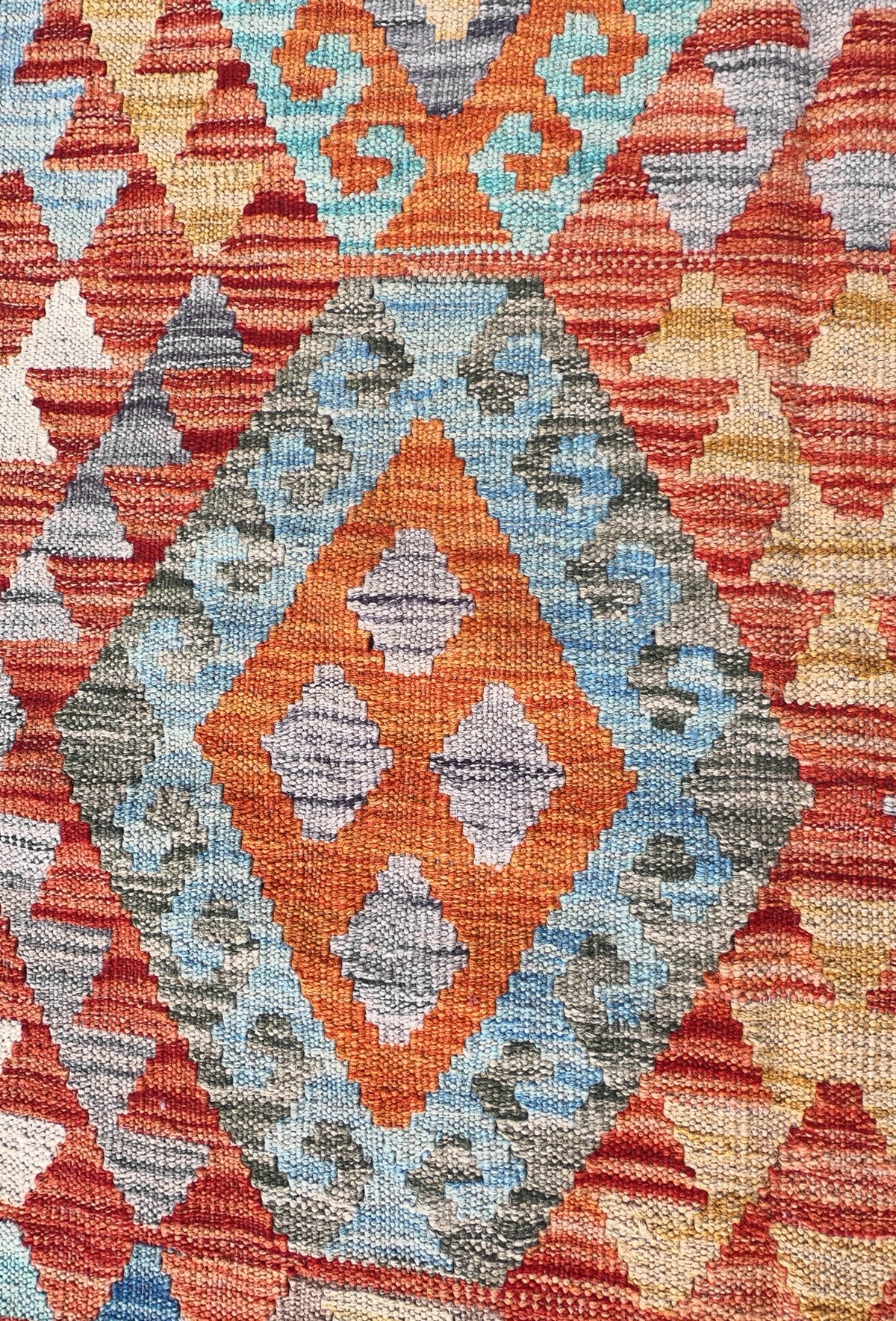 Alfombra Lana, Kelim Kashkuli 3.50 x 2.50 mts. 0032