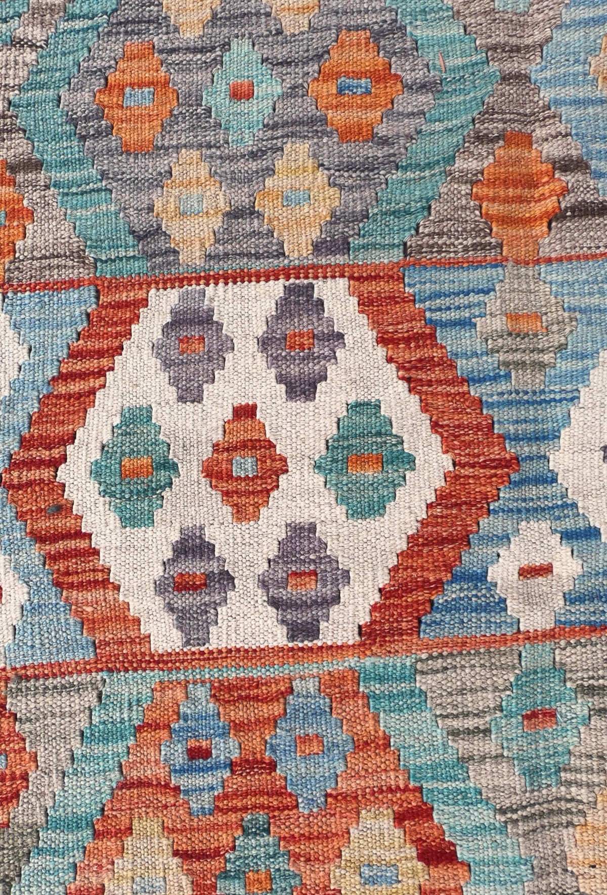 Alfombra Lana, Kelim Kashkuli 3.50 x 2.50 mts. 0008