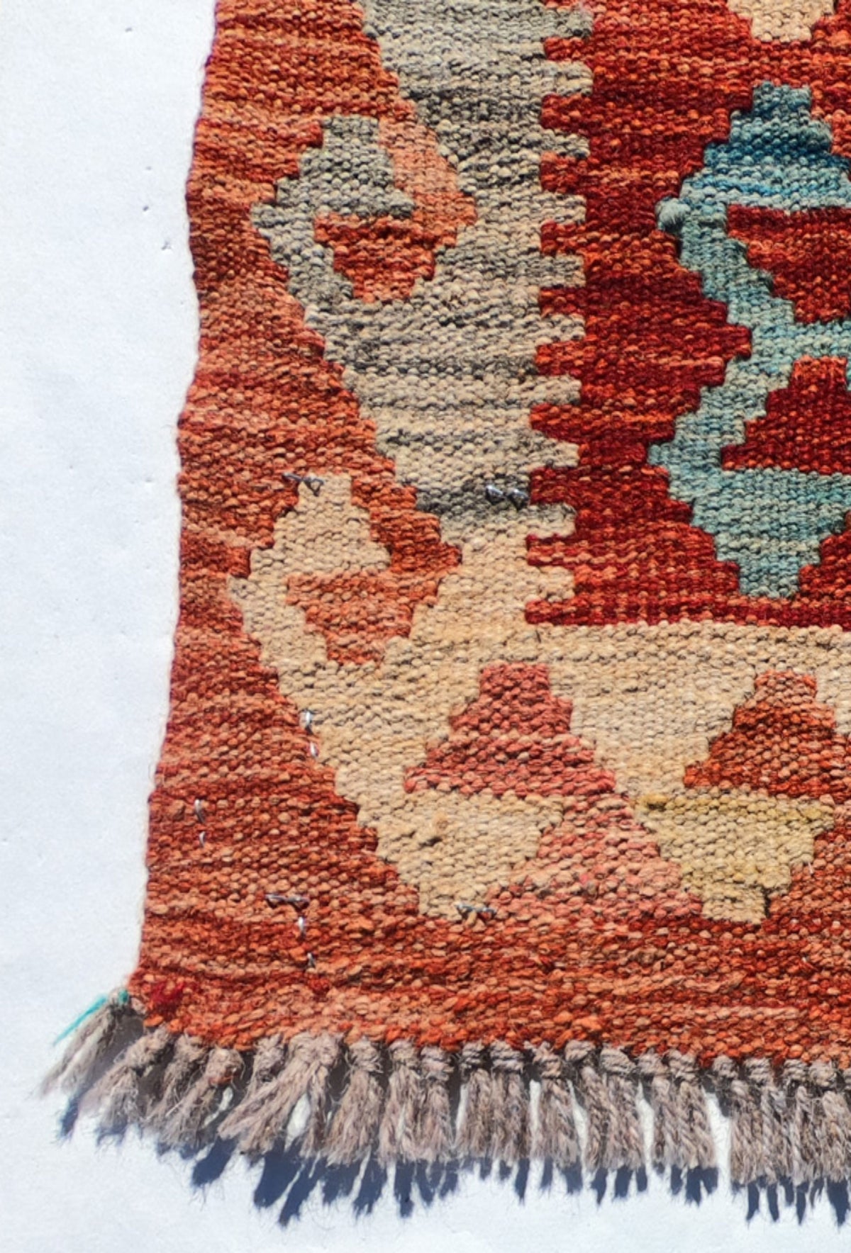 Alfombra lana, Kelim Kashkuli 3.50 x 2.50 mts. 060