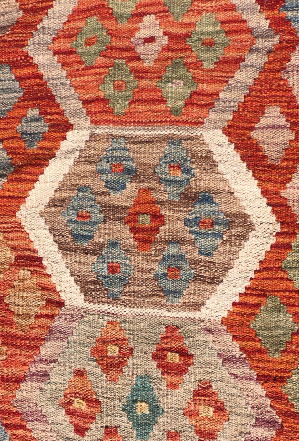 Alfombra lana, Kelim Kashkuli 3.50 x 2.50 mts. 066