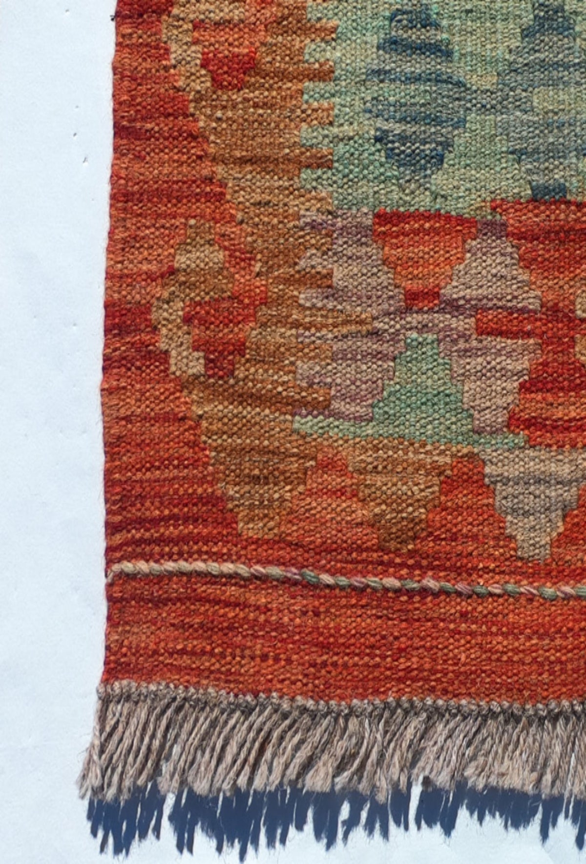 Alfombra lana, Kelim Kashkuli 3.50 x 2.50 mts. 066