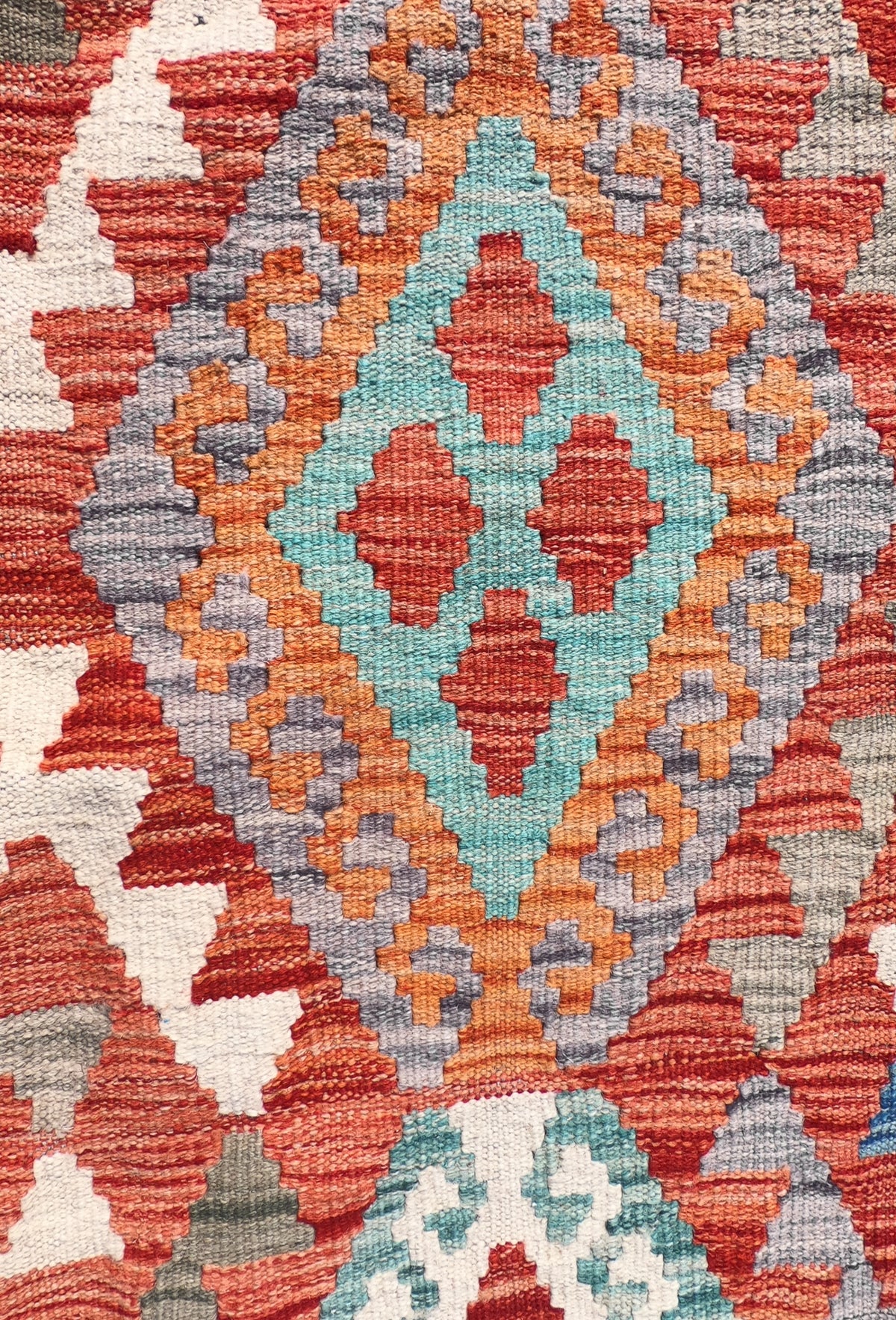 Alfombra Lana, Kelim Kashkuli 3.50 x 2.50 mts. 0071