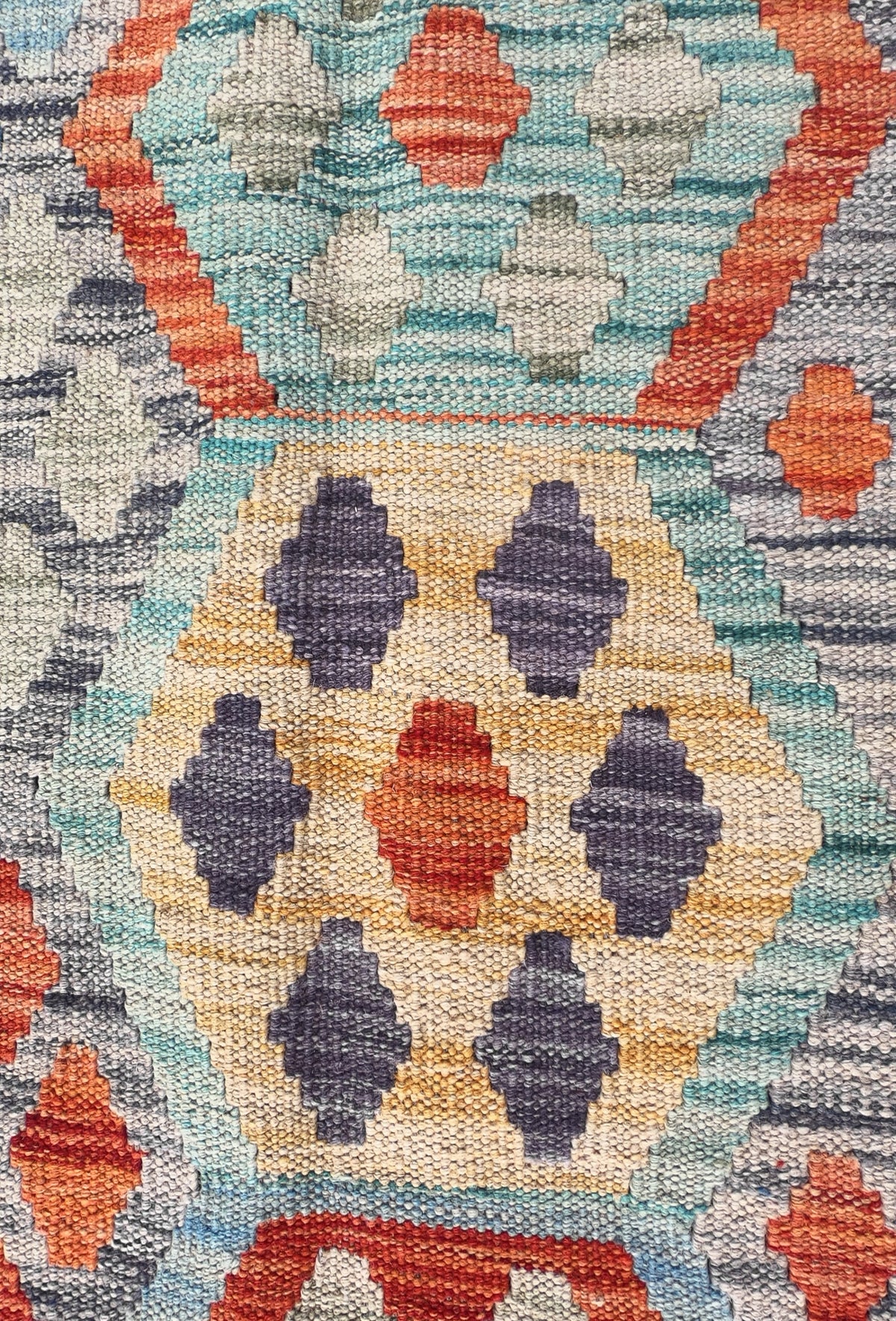 Alfombra Lana, Kelim Kashkuli 3.50 x 2.50 mts. 0074