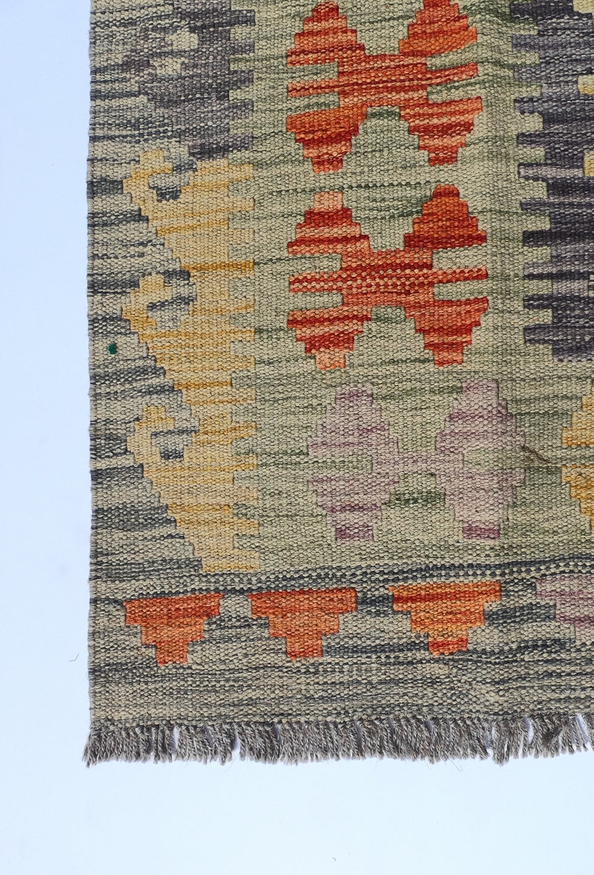 Alfombra Lana, Kelim Kashkuli 3.50 x 2.50 mts. 0074