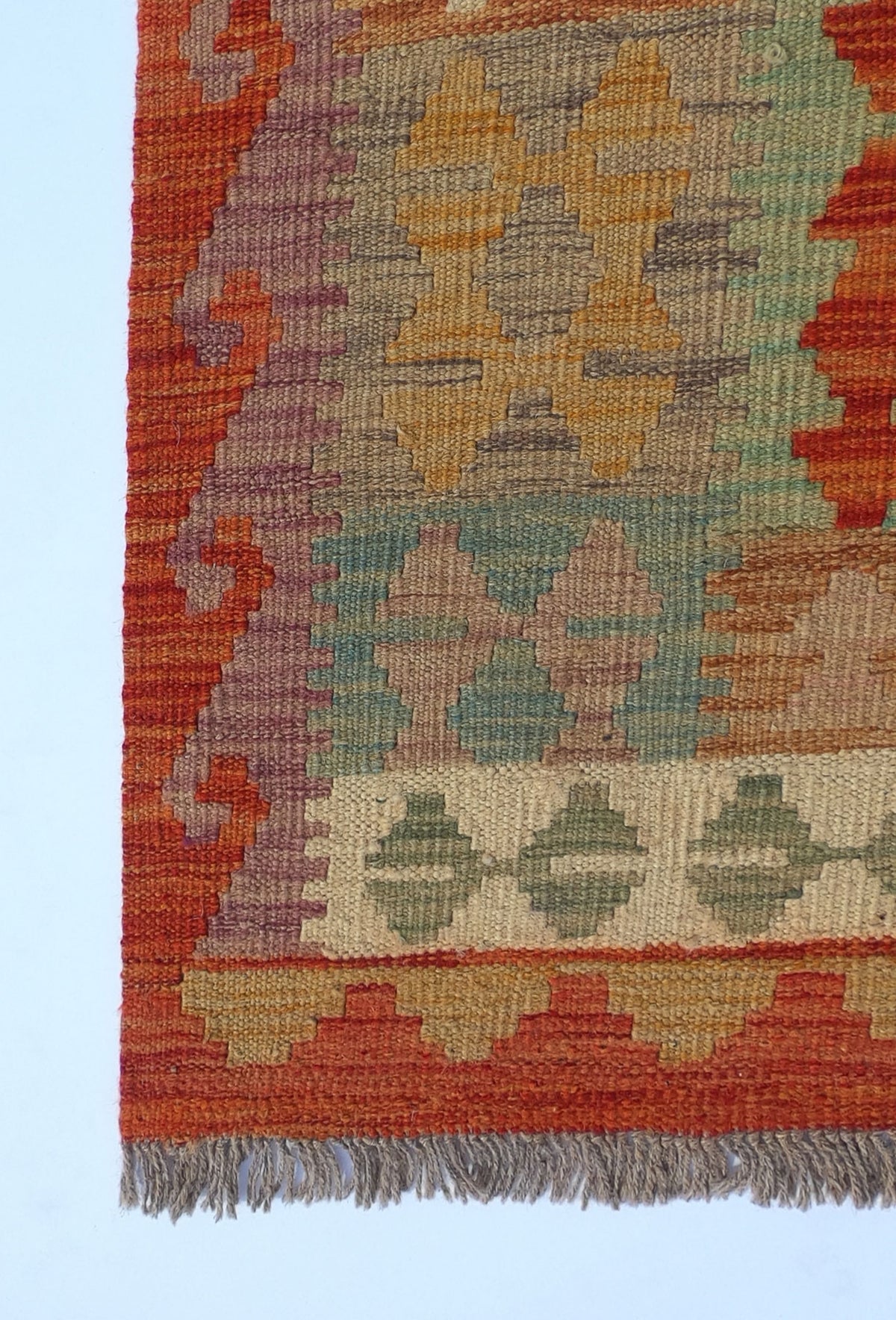 Alfombra Lana, Kelim Kashkuli 3.50 x 2.50 mts. 0077