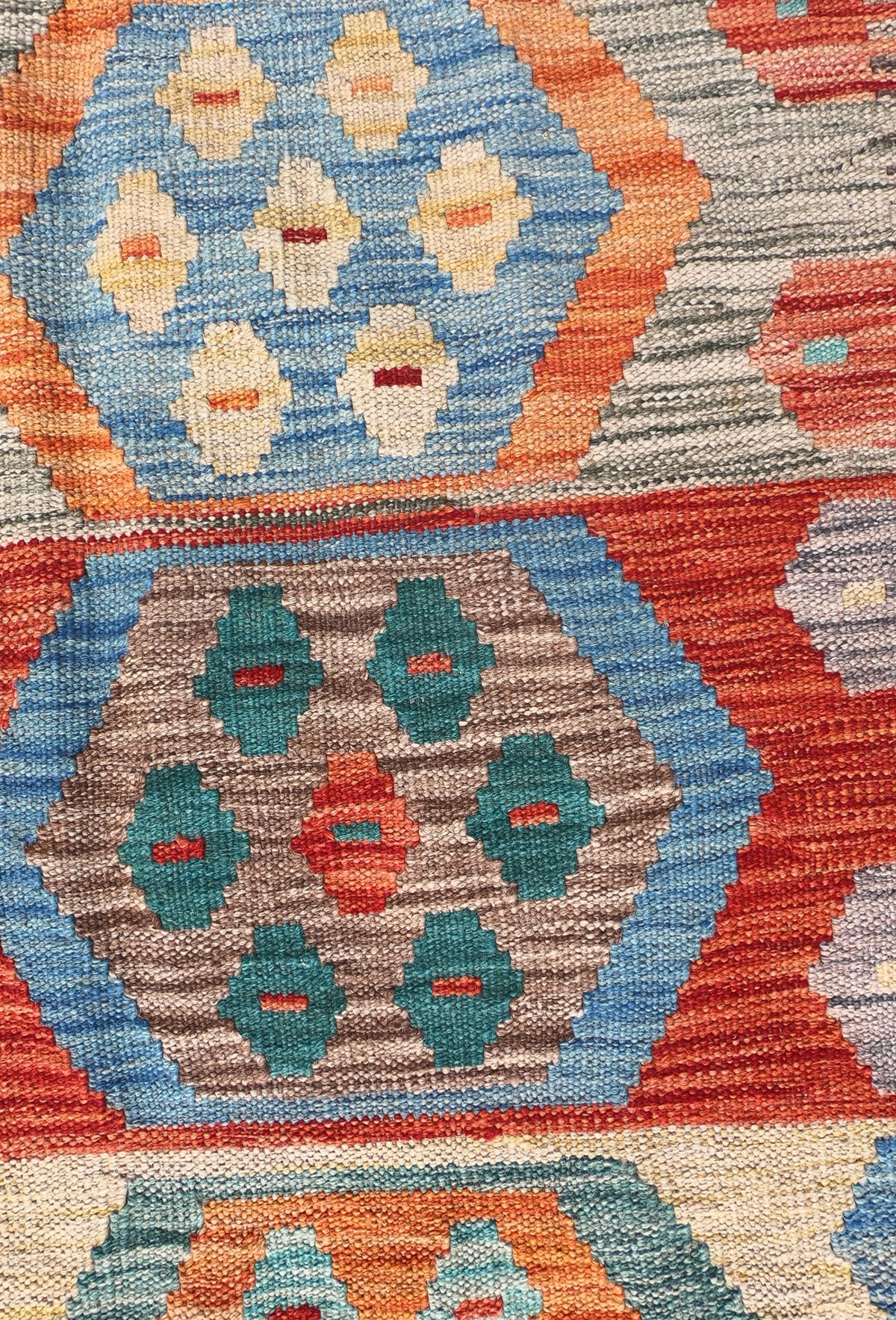 Alfombra Lana, Kelim Kashkuli 3.50 x 2.50 mts. 0012