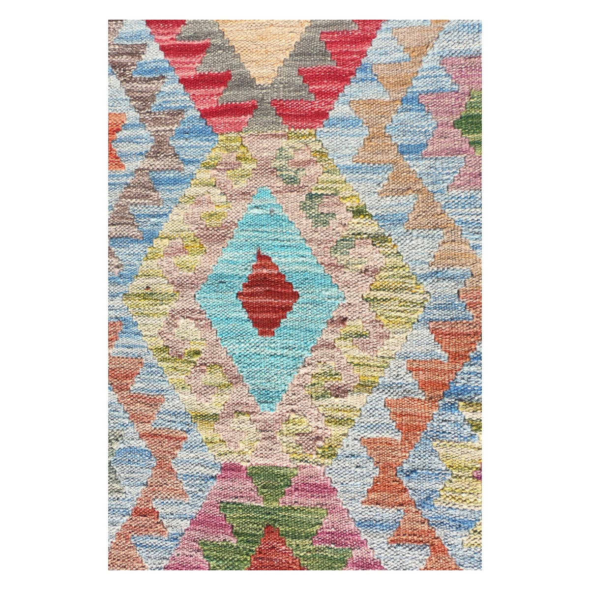Alfombra lana, Kelim Kashkuli 4.10 x 3.00 mts. 001