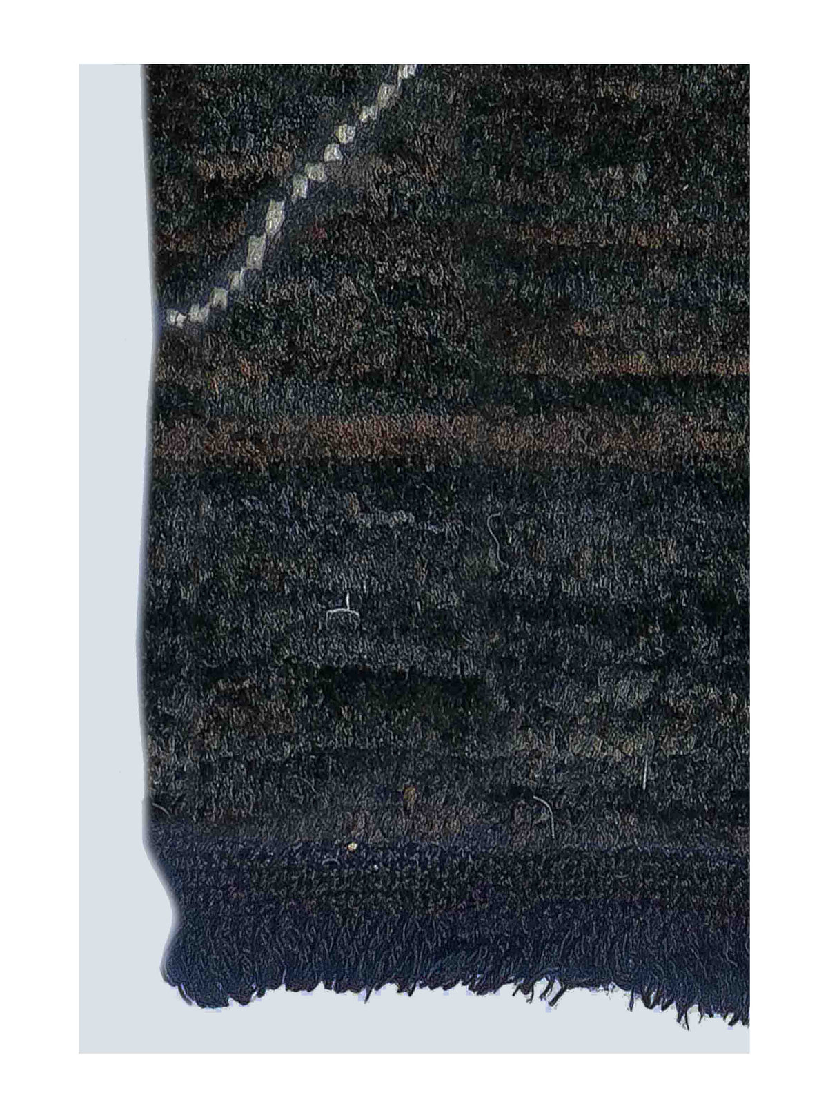 Patrón clásico de alfombra persa, tejido artesanal