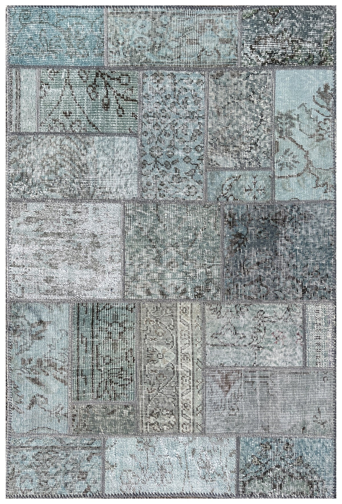 Alfombra Lana, Patchwork Estambul 1.50 x 1.00 mts. 0014
