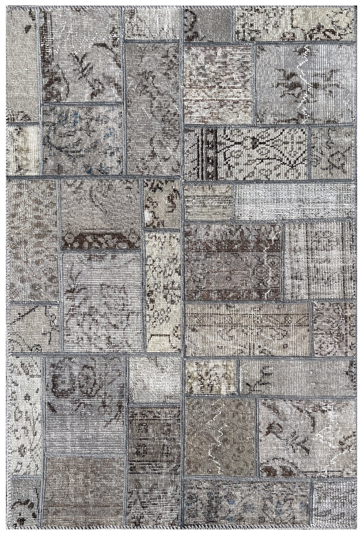 Alfombra Lana, Patchwork Estambul 1.50 x 1.00 mts. 0062