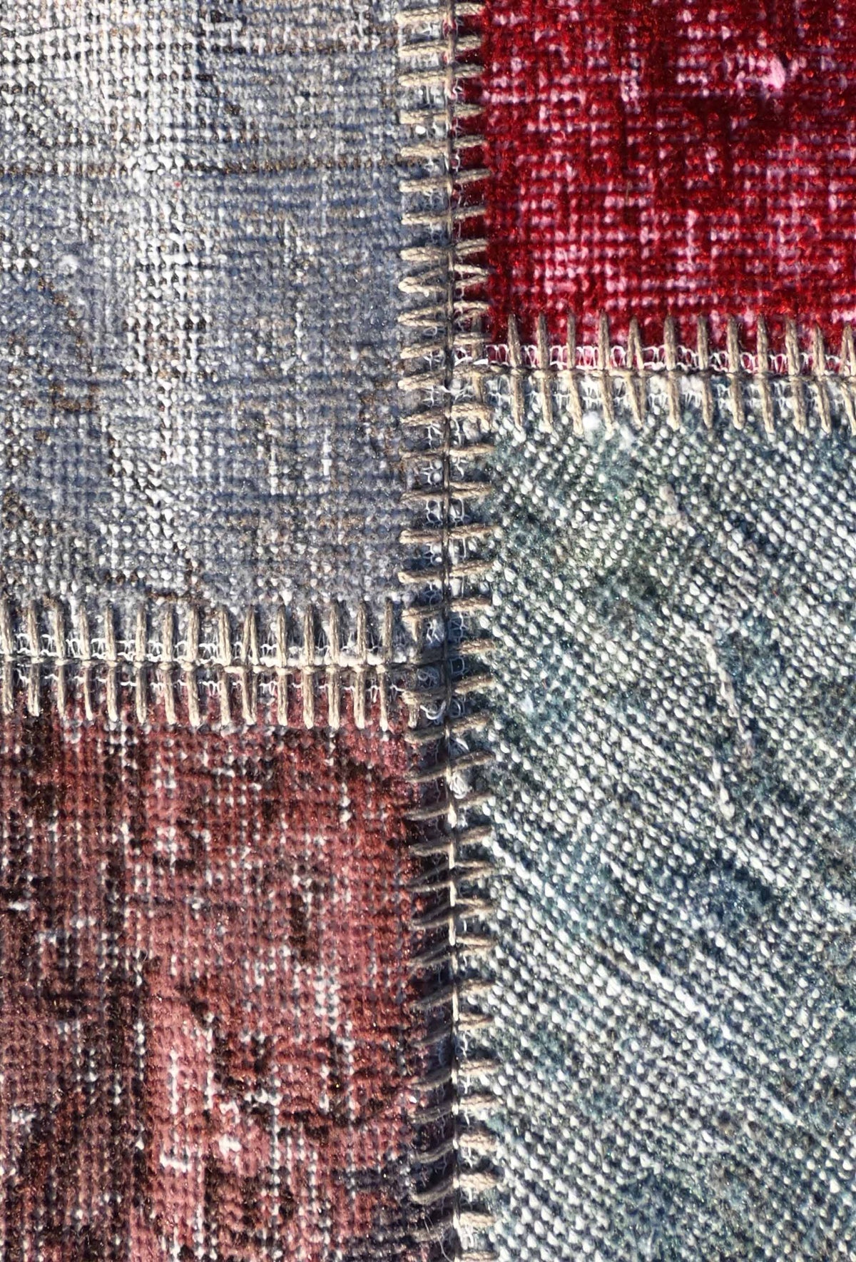 Alfombra lana Patchwork Turco, 1.50 x 1.00 mts. 004