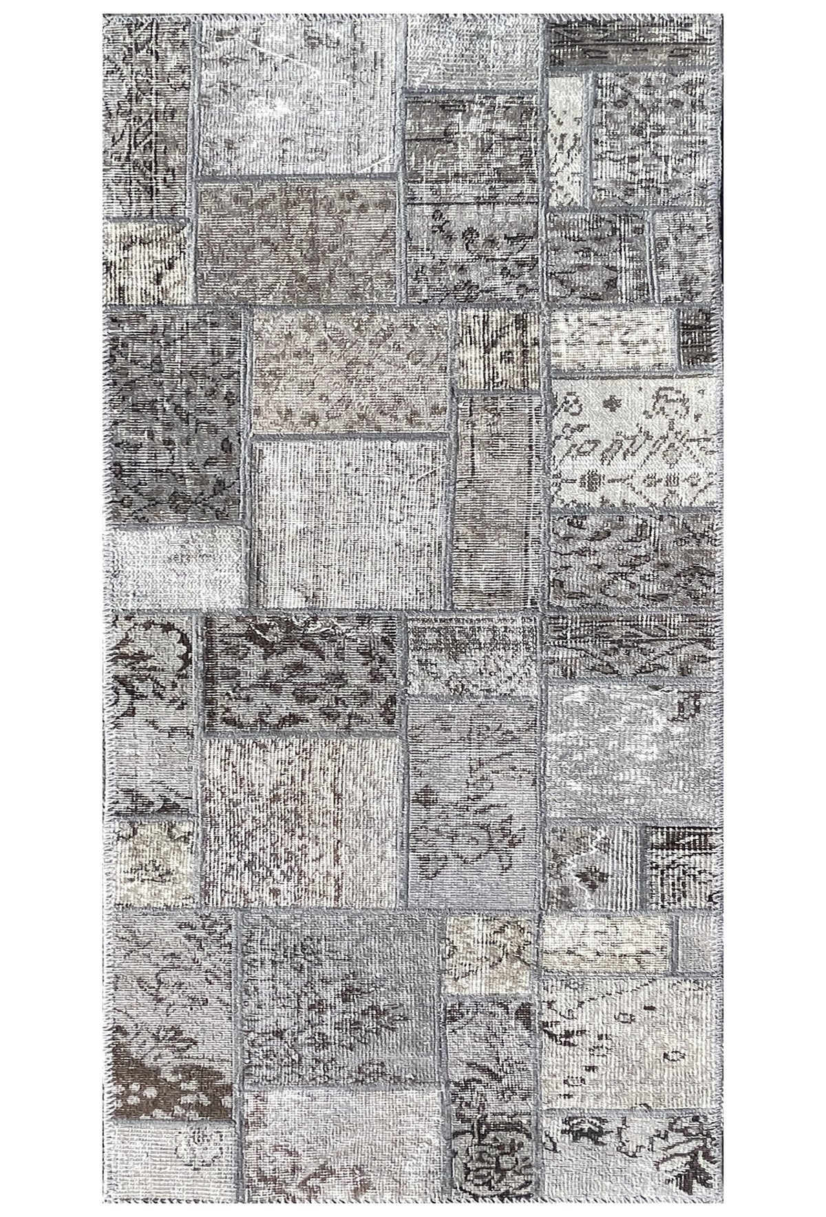 Alfombra Lana, Patchwork Estambul 2.00 x 0.60 mts. 0014