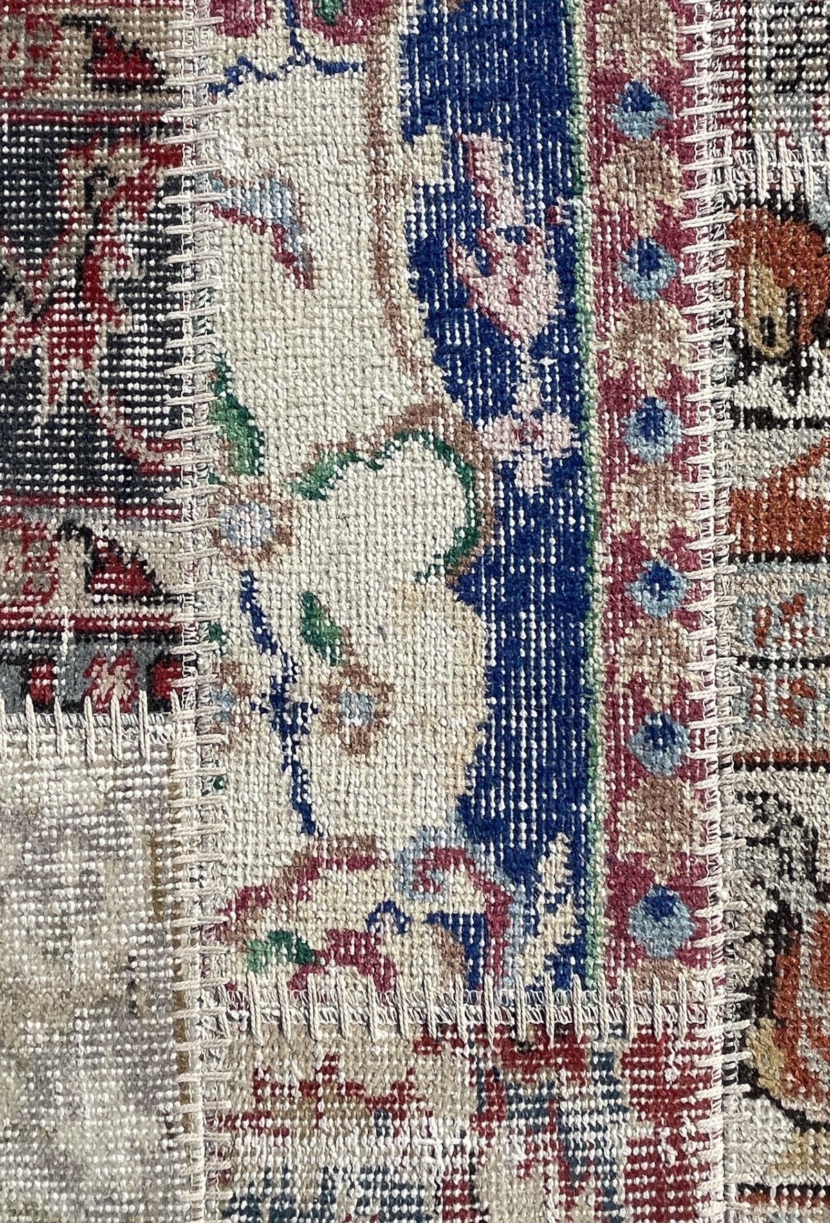 Alfombra Lana, Patchwork Vintage 2.00 x 0.60 mts. 0070