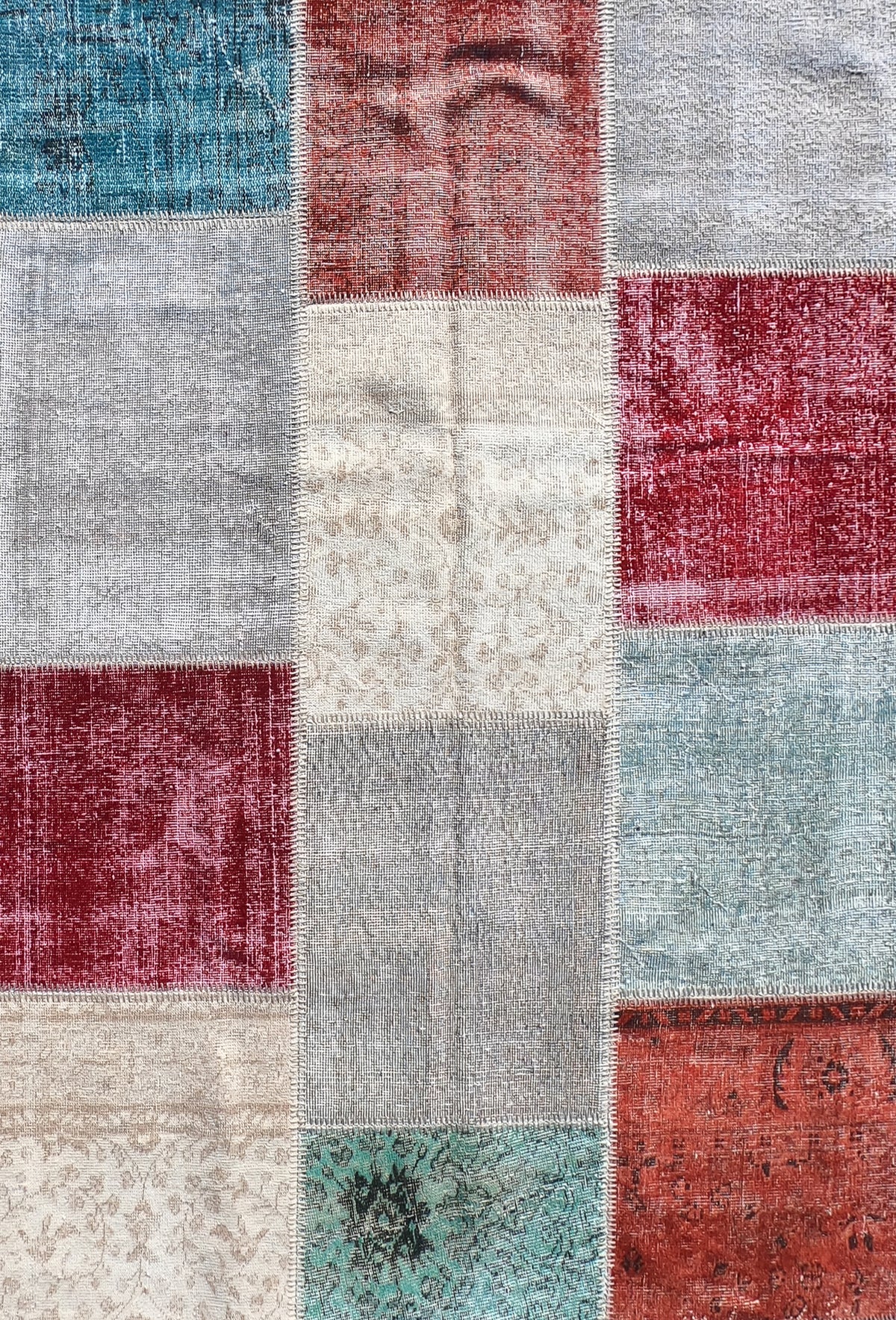 Alfombra lana Patchwork Turco, 2.00 x 1.50 mts. 008