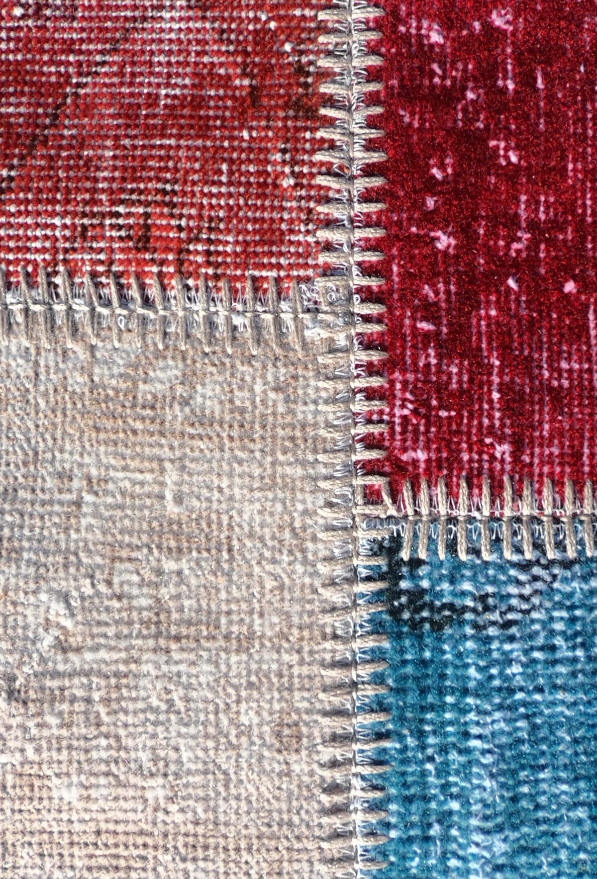 Alfombra lana Patchwork Turco, 2.00 x 1.50 mts. 010