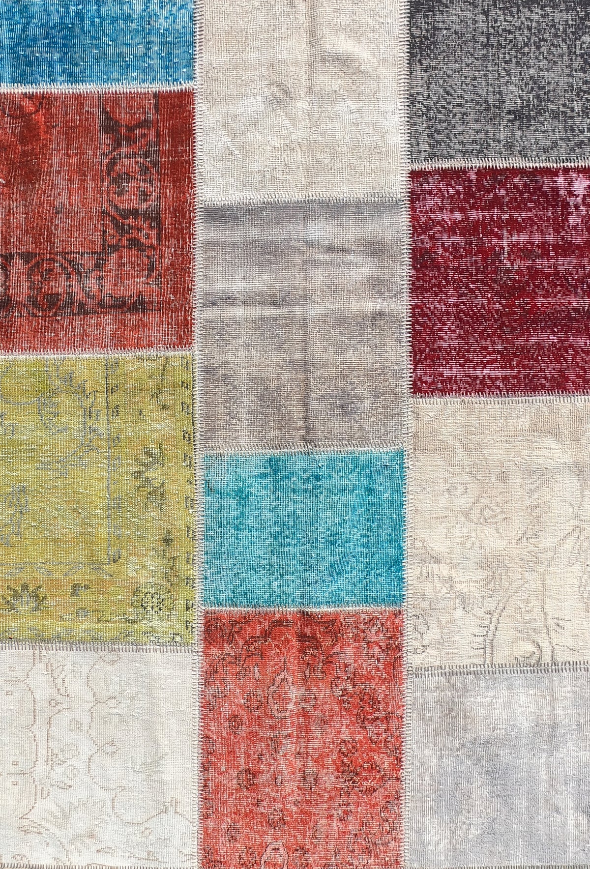 Alfombra lana Patchwork Turco, 2.00 x 1.50 mts. 014