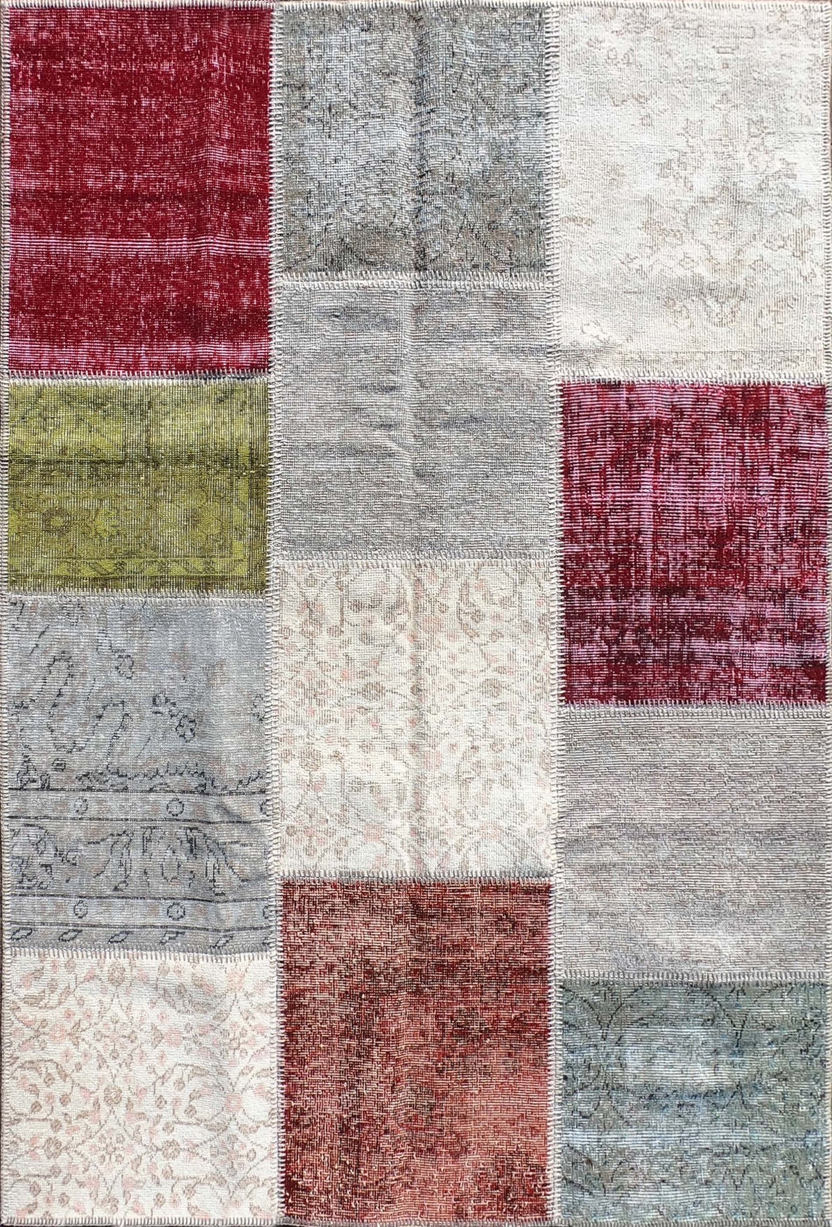 Alfombra lana Patchwork Turco, 2.00 x 1.50 mts. 015