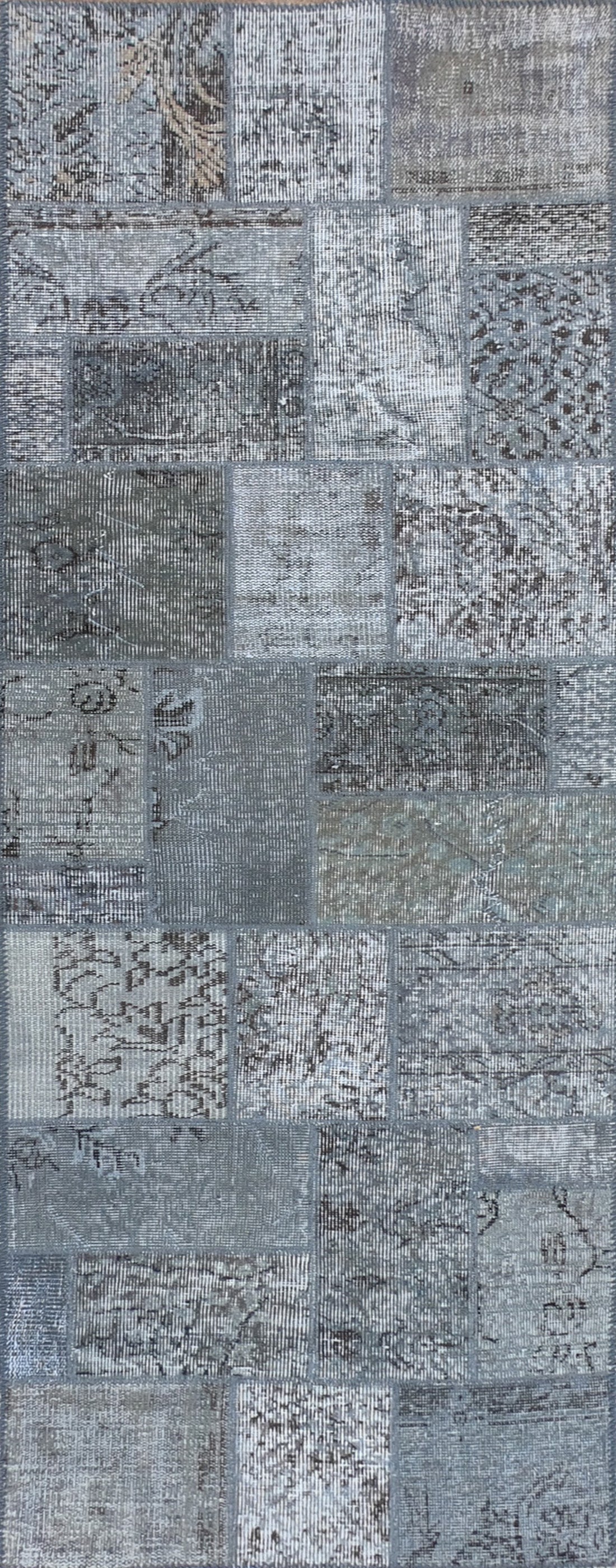 Alfombra lana, Patchwork Estambúl 2.40 x 0.80 mts. 001