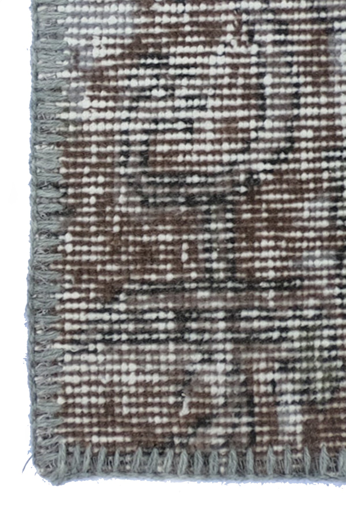 Textura de lana natural en alfombra turca hecha a mano