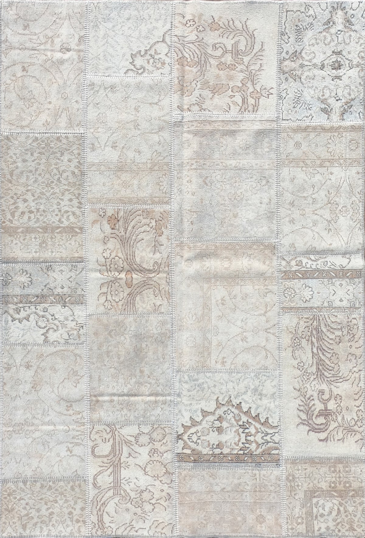 Alfombra persa vintage de lana hecha a mano, diseño único - Consorcio Persa