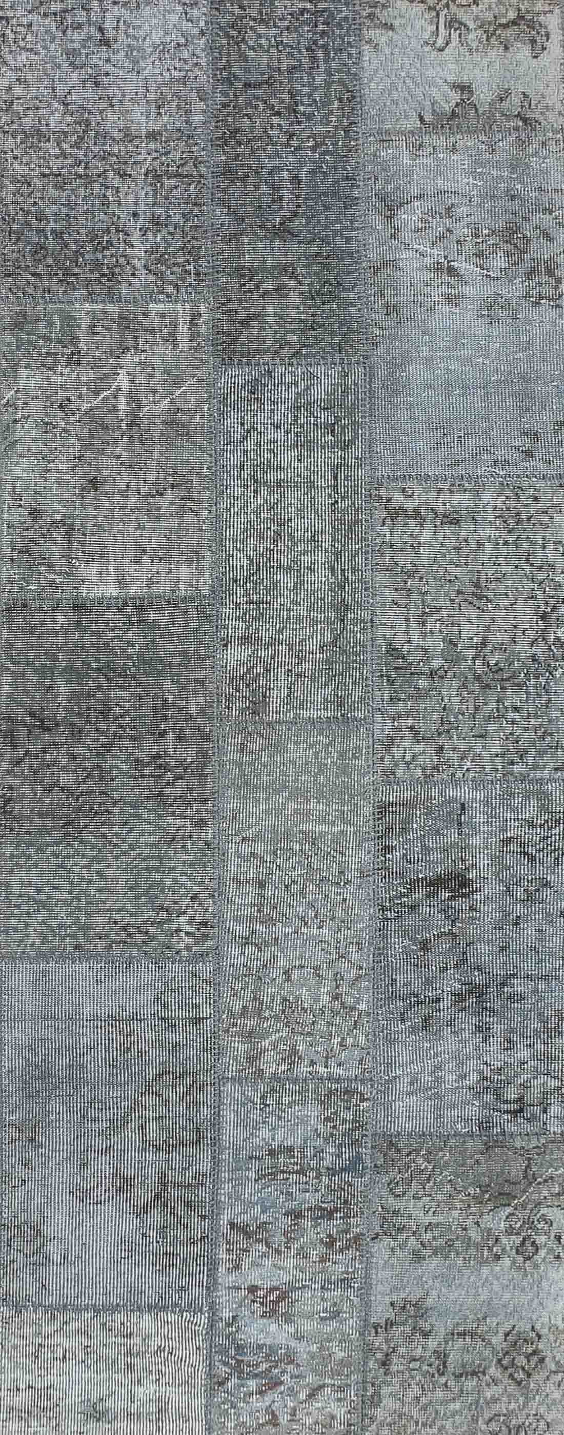 Alfombra lana, Patchwork Vintage 2.50 x 0.80 mts. 011