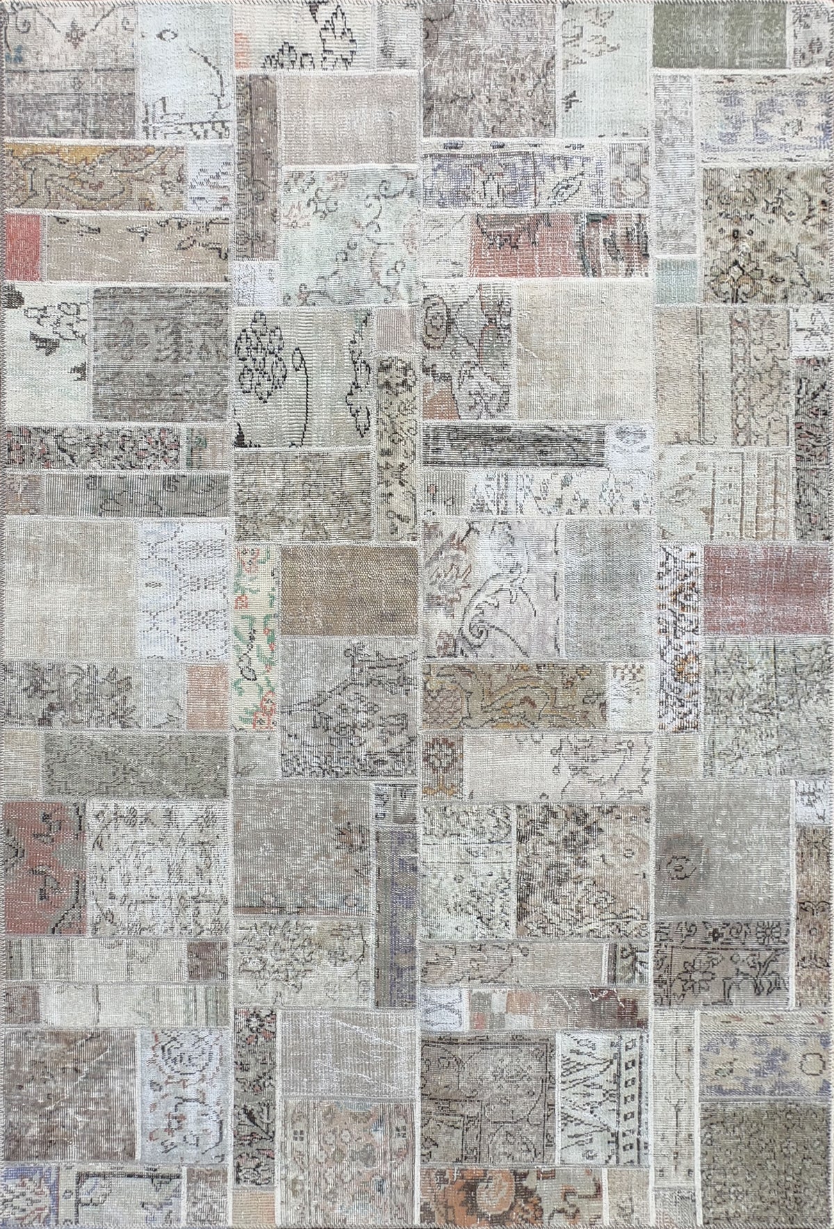 Alfombra Lana, Patchwork Estambul 2.40 x 1.70 mts. 0006