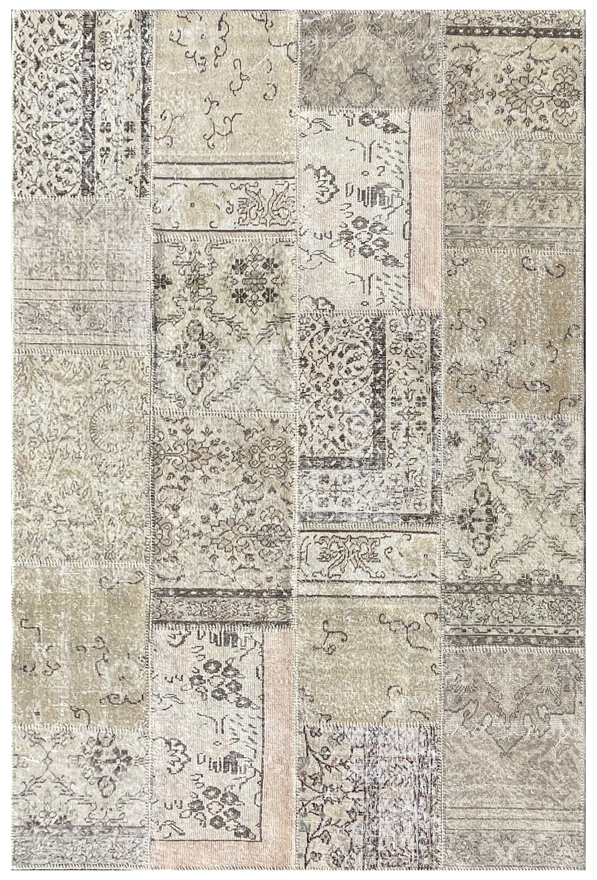 Alfombra Lana, Patchwork Vintage 2.40 x 1.70 mts. 0018