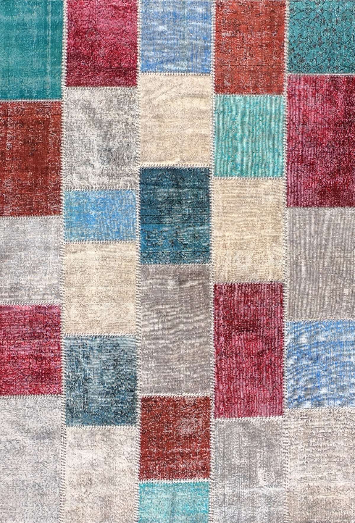 Alfombra lana Patchwork Turco, 3.00 x 2.00 mts. 018