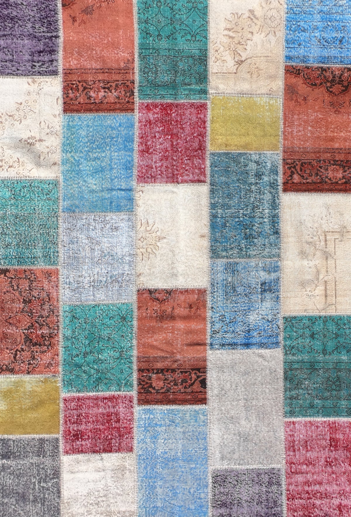 Alfombra lana Patchwork Turco, 3.00 x 2.00 mts. 020