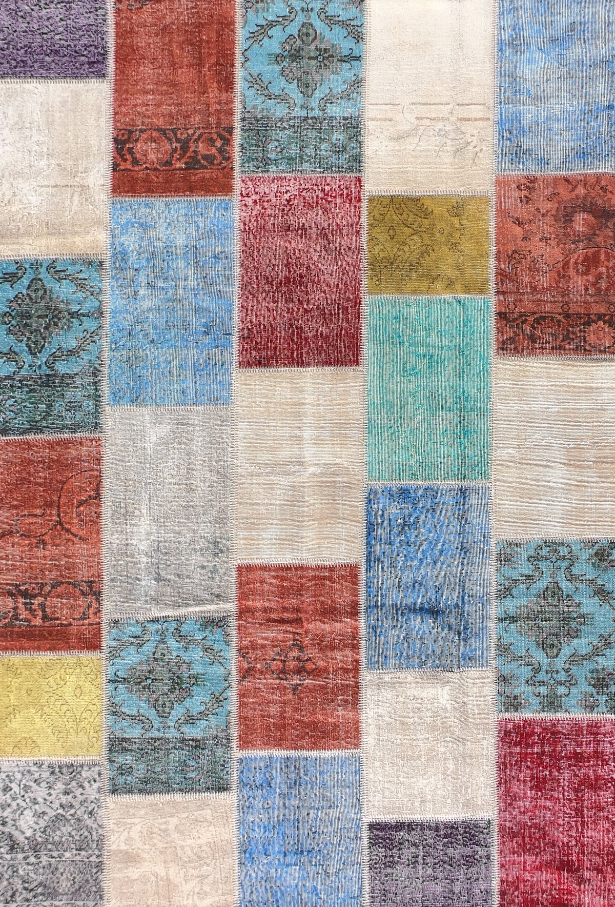 Alfombra lana Patchwork Turco, 3.00 x 2.00 mts. 022