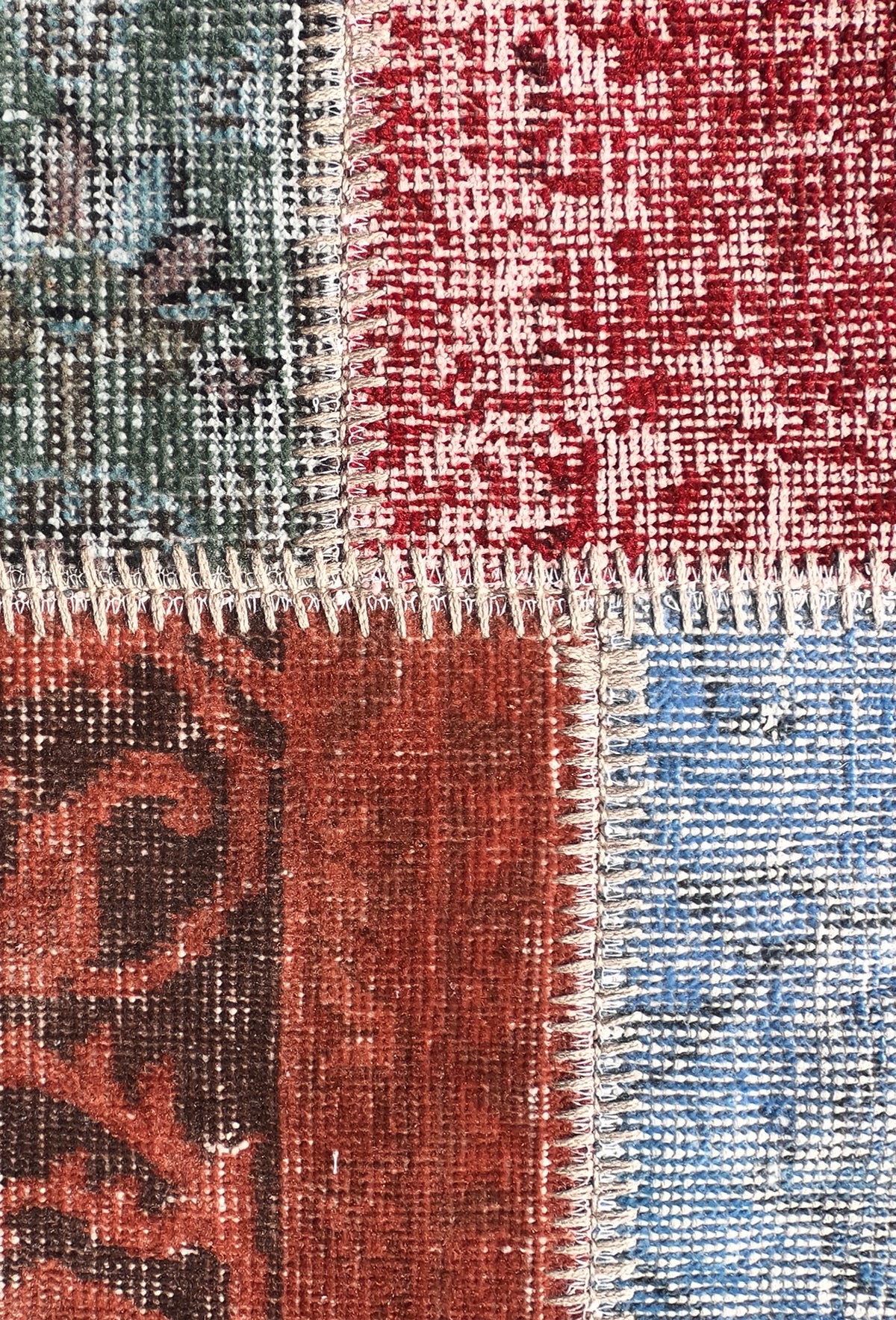 Alfombra lana Patchwork Turco, 3.00 x 2.00 mts. 022