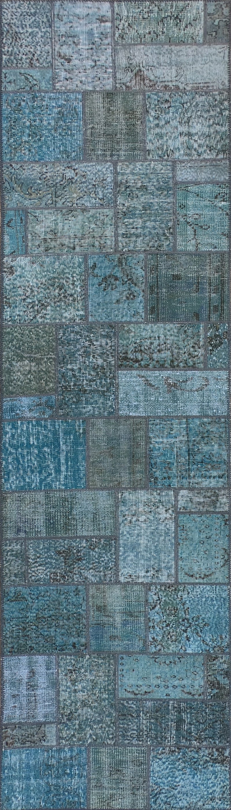 Alfombra lana, Patchwork Estambúl 3.50 x 0.80 mts. 026