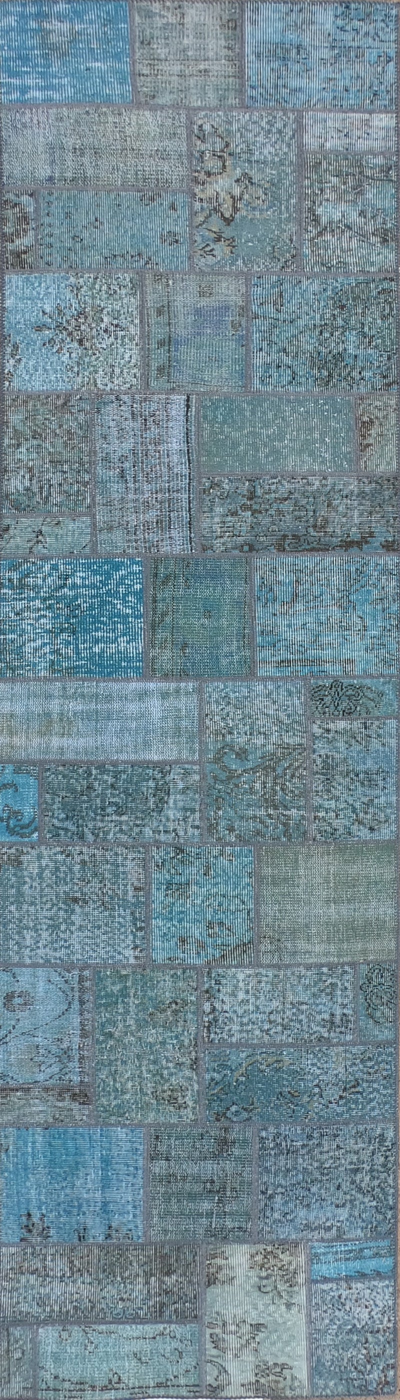 Alfombra lana, Patchwork Estambúl 3.50 x 0.80 mts. 028