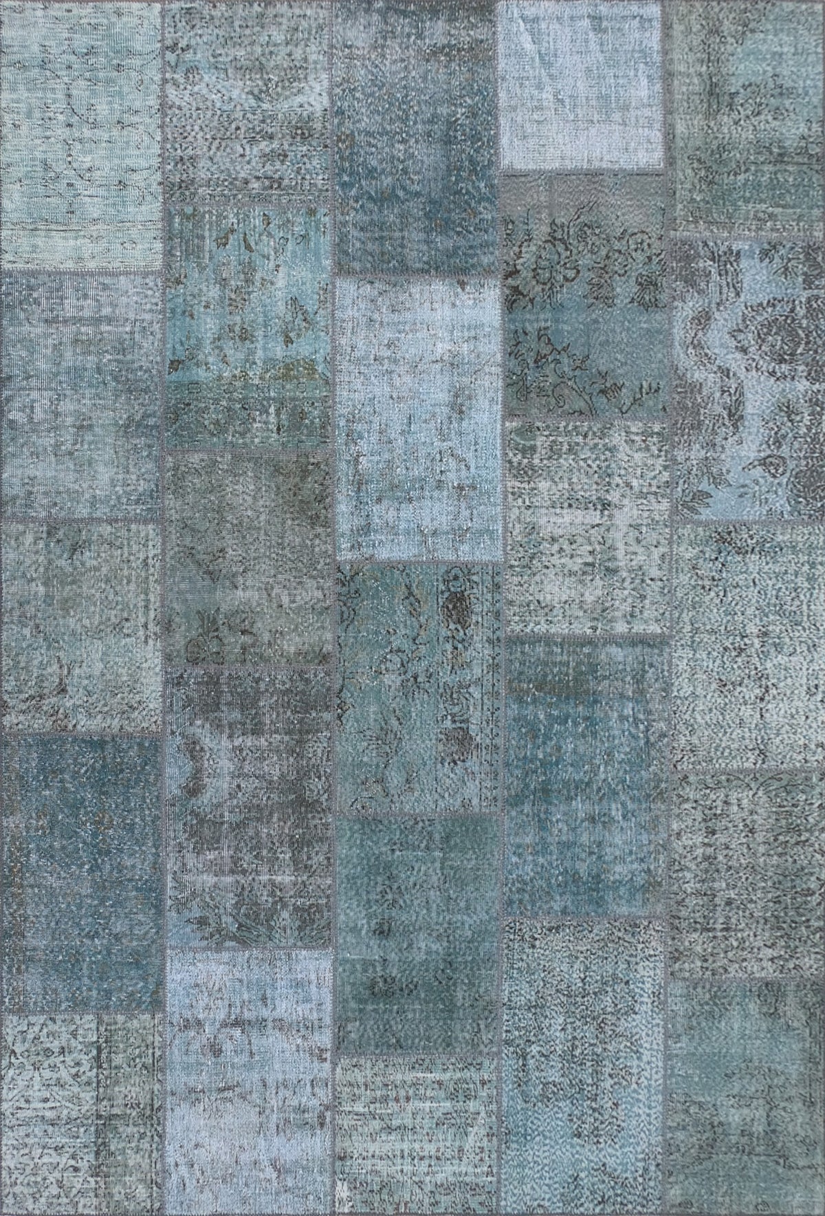Alfombra Lana, Patchwork Vintage 3.50 x 2.50 mts. 0147