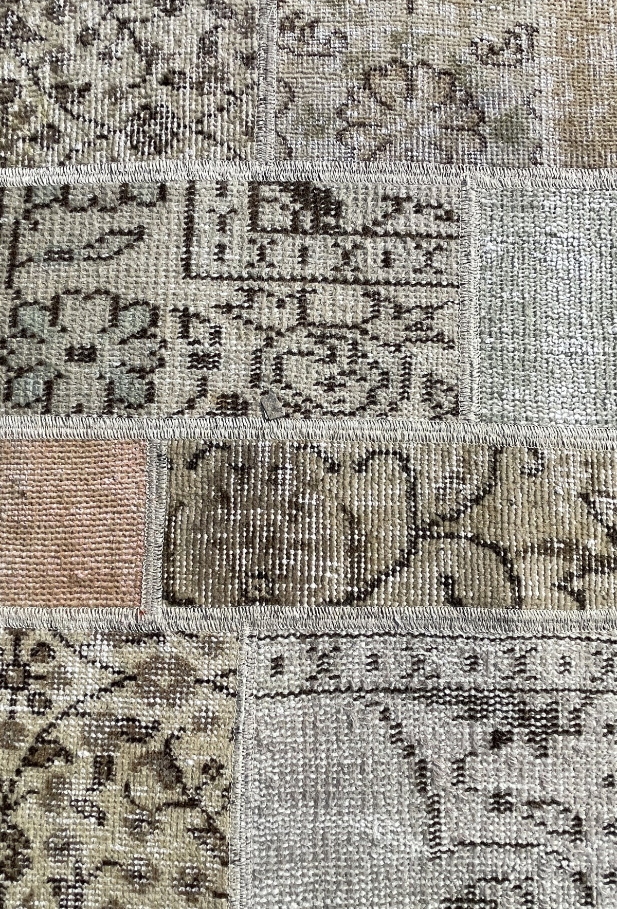 Alfombra Lana, Patchwork Estambul 4.00 x 3.00 y mas mts. 0014