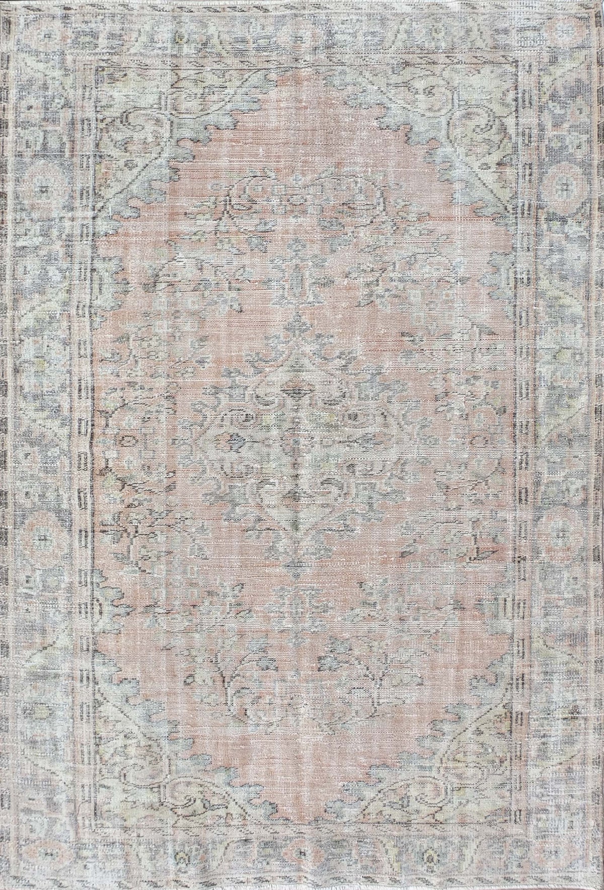 Alfombra persa vintage de lana, estilo envejecido y teñido - Consorcio Persa