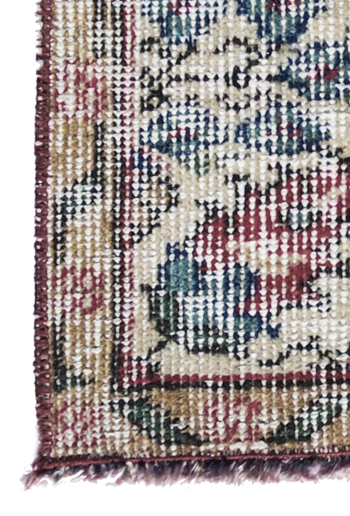 Alfombra vintage de lana, ideal para crear un ambiente acogedor