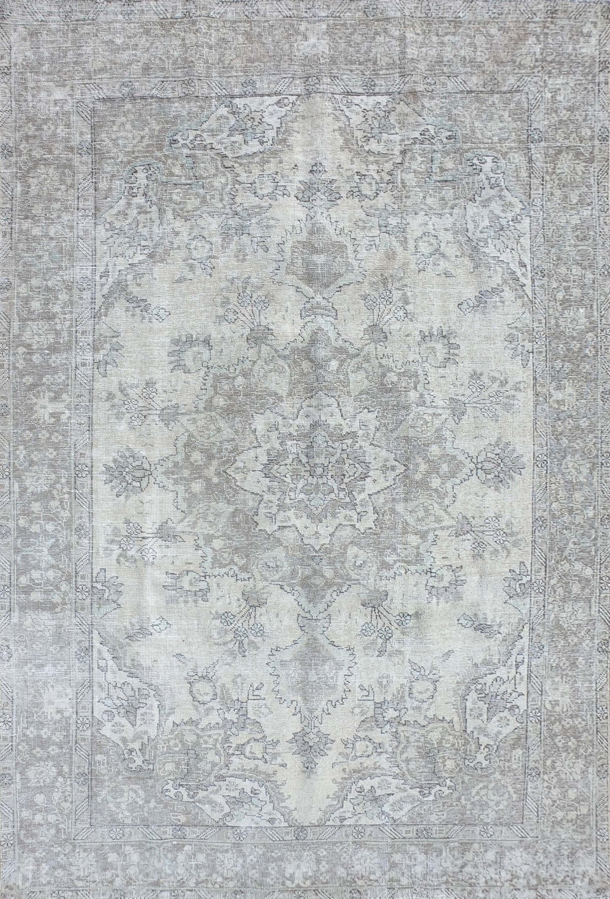 Alfombra persa vintage de lana, turca, hecha a mano - Consorcio Persa