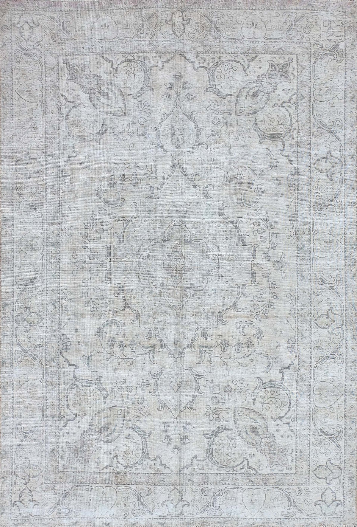 Alfombra persa vintage de lana, turca, hecha a mano - Consorcio Persa