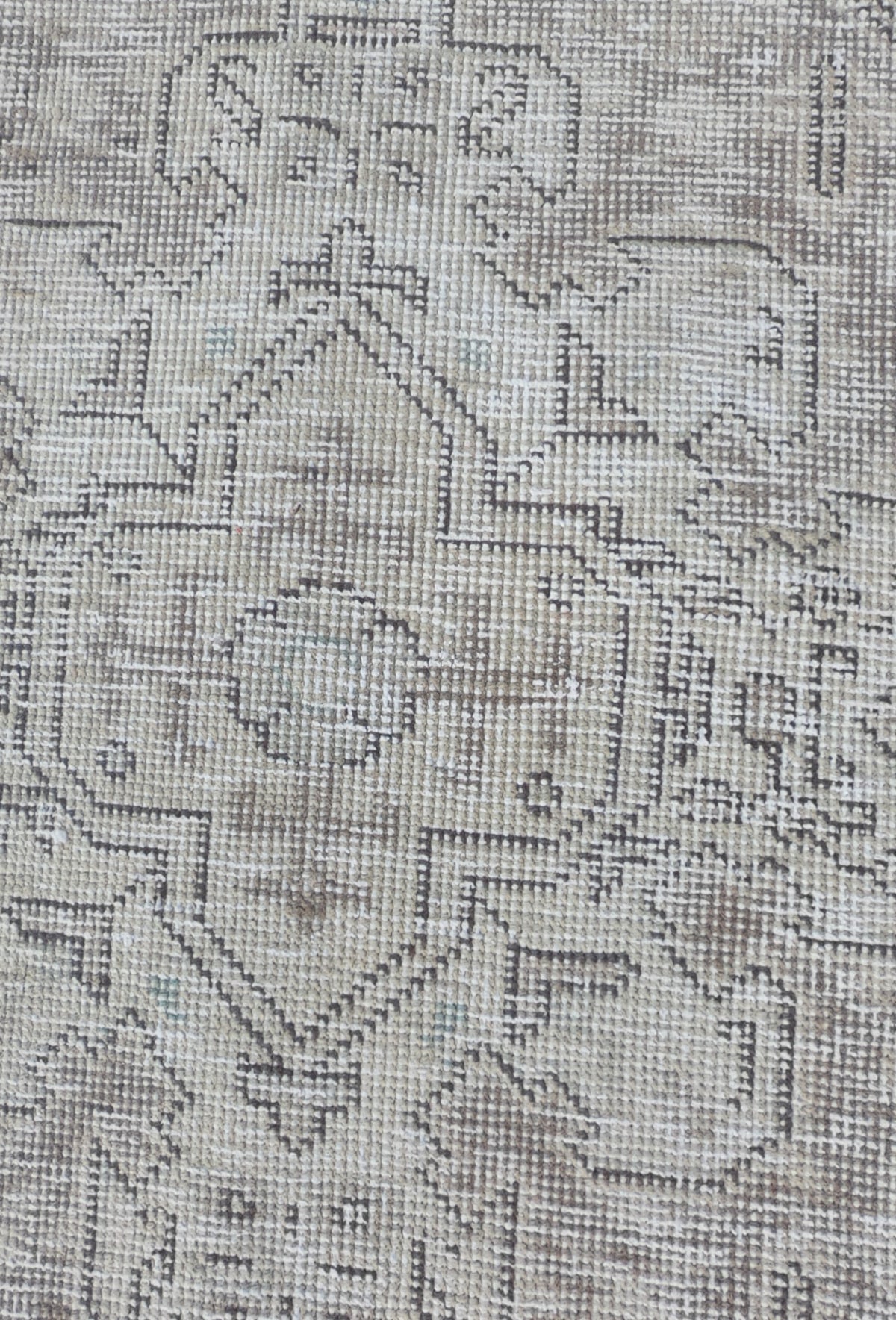 Diseño clásico desvanecido en alfombra persa turca hecha a mano