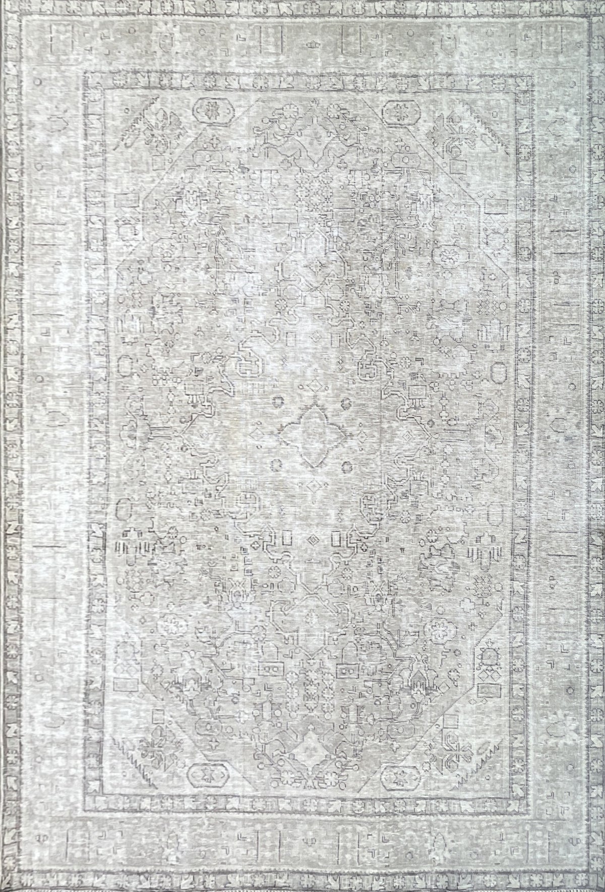 Alfombra lana, Persa Vintage 3.20 x 2.40 mts. 0006